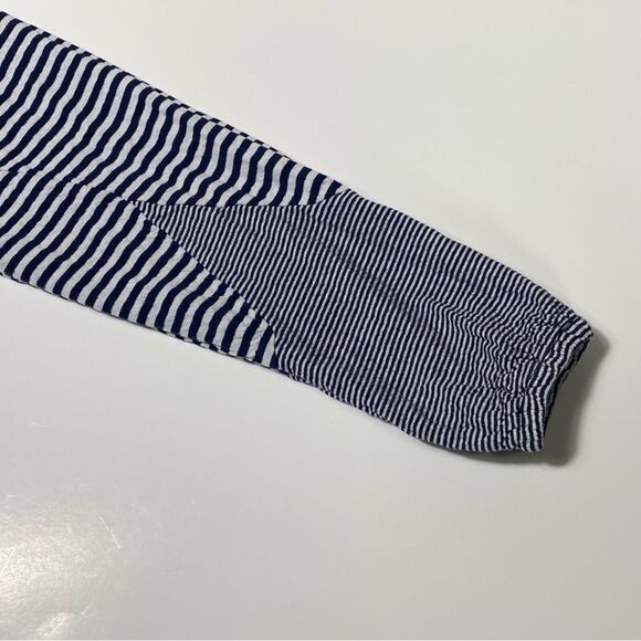 Fresh Produce Nautical Stripe Pullover Lightweight Sweatshirt Tunic Women's M - Picture 2 of 16